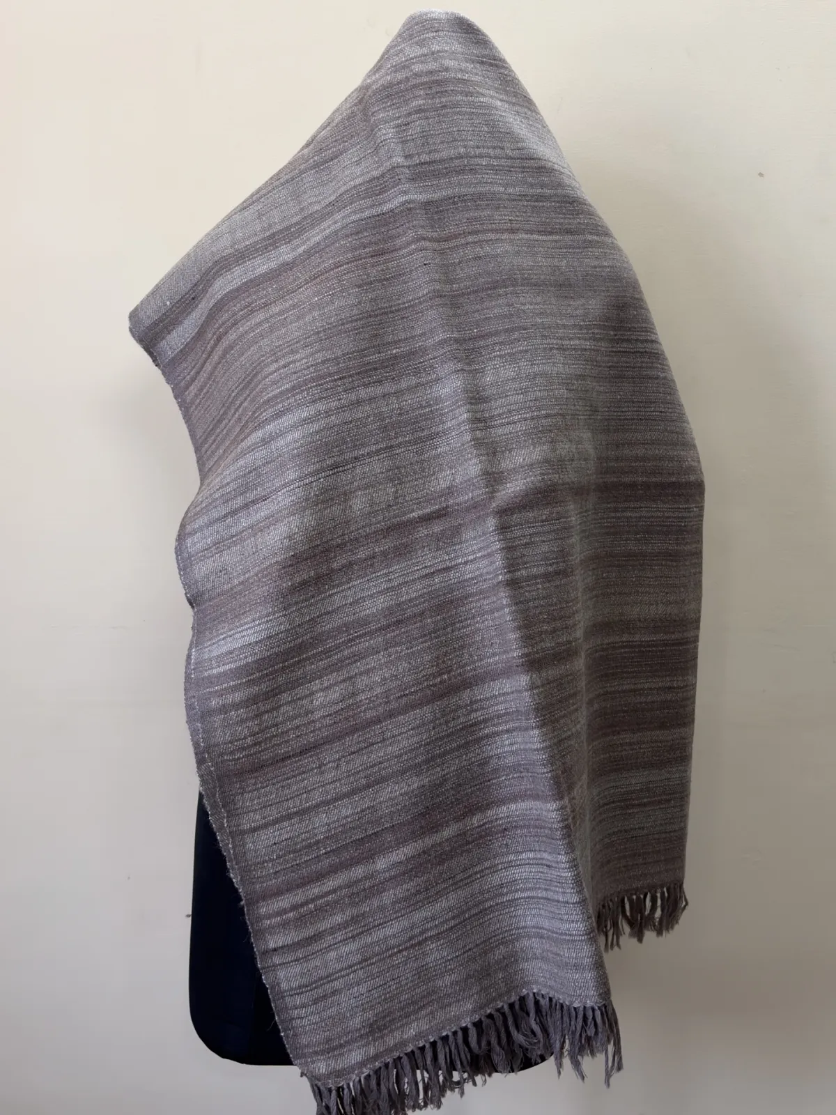 Gents Shawl (Loi) Handspun -  Camel